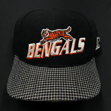 Load image into Gallery viewer, Vintage Cincinnati Bengals Logo Athletic Grid Strapback Hat