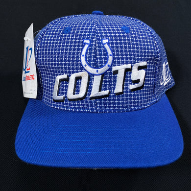 Vintage Indianapolis Colts Logo Athletic Snapback Hat NWT