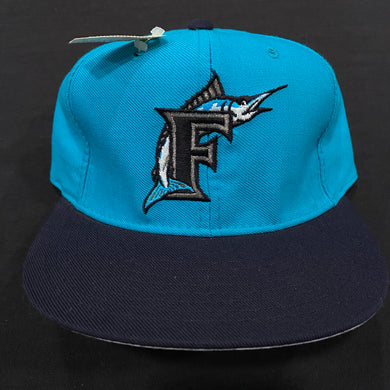 Vintage Florida Marlins New Era Fitted Hat 7 NWT