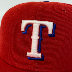 Vintage Texas Rangers New Era Fitted Hat 7 3/8
