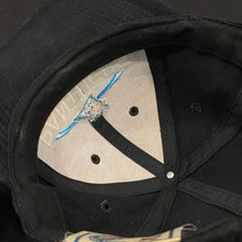Load image into Gallery viewer, Vintage Carolina Panthers Black Strapback Hat