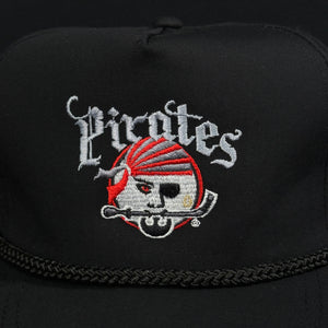 Portland Pirates Black Rope Snapback Hat
