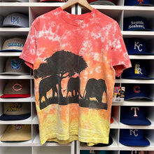 Load image into Gallery viewer, Vintage 1995 Elephant Tie-Dye Shirt M