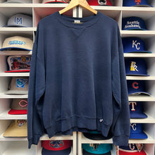 Load image into Gallery viewer, Vintage Navy Russell Athletic Crewneck L/XL