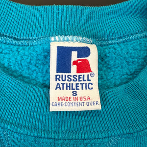 Vintage Blue Russell Athletic Logo Crewneck XS/S