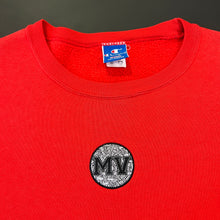 Load image into Gallery viewer, Mass Vintage Gray MV Red Crewneck Sweatshirt M