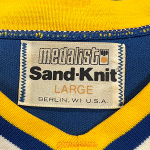Vintage Seattle Mariners Sand-Knit Jersey L
