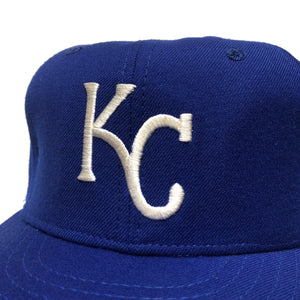 Vintage Kansas City Royals New Era Fitted Hat 7 3/8