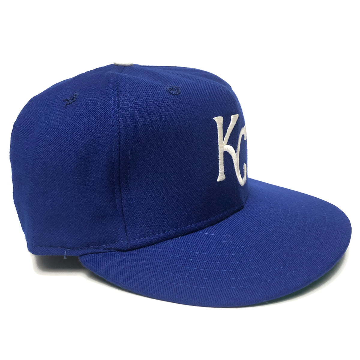 Exclusive New Era Kansas City Royals Fitted Hat MLB Club Size 7 3/8 2tone  script