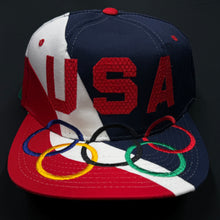 Load image into Gallery viewer, Vintage Team USA 1996 Olympics Starter Snapback Hat NWT