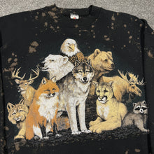 Load image into Gallery viewer, Vintage Wildlife Animals Custom Sweatshirt L/XL