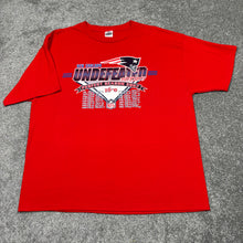 Load image into Gallery viewer, Vintage New England Patriots Undefeated Season Shirt XL