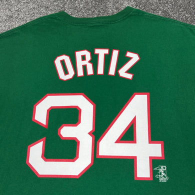 2007 David Ortiz Boston Red Sox Shirt L