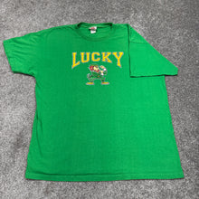 Load image into Gallery viewer, Vintage Lucky Skateboards Leprechaun Shirt XL
