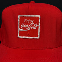 Load image into Gallery viewer, Vintage Coca Cola Logo Snapback Hat