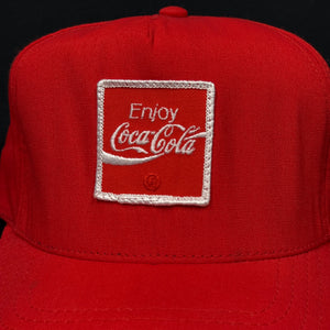 Vintage Coca Cola Logo Snapback Hat