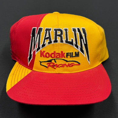Vintage Sterling Marlin NASCAR Kodak Racing Snapback Hat