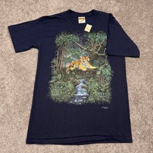 Load image into Gallery viewer, Vintage Bengal Tiger Embroidered Shirt S/M NWT