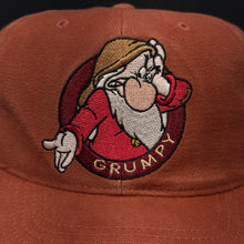 Load image into Gallery viewer, Vintage Grumpy Dwarf Disney Snapback Hat