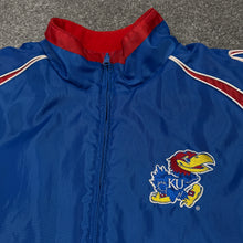 Load image into Gallery viewer, Vintage Kansas Jayhawks Reversible Fleece Jacket XL/2XL
