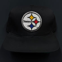 Load image into Gallery viewer, Vintage Pittsburgh Steelers New Era PL Snapback Hat