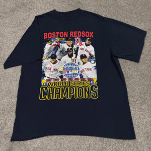 2007 Boston Red Sox World Series Champions Shirt L
