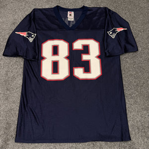 Vintage Deion Branch New England Patriots Jersey M