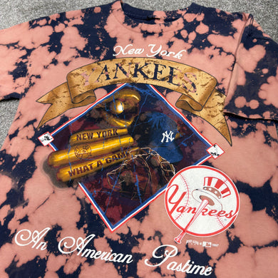 Vintage New York Yankees Custom Dyed Shirt M