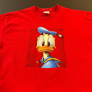 Vintage Donald Duck Cropped Shirt M