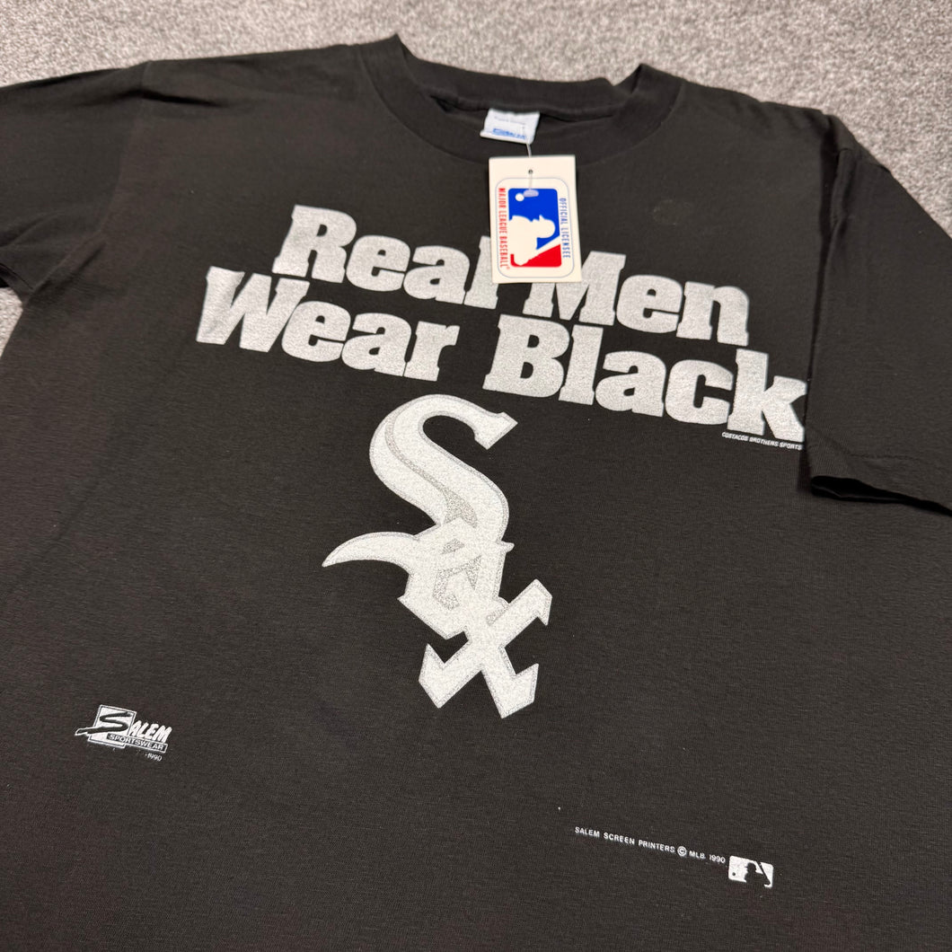 Vintage 1990 Chicago White Sox Salem Screen Print Shirt S NWT