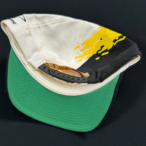 Vintage Vancouver Canucks Gold Logo Athletic Splash Snapback Hat