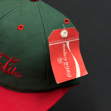 Load image into Gallery viewer, Vintage Coca Cola Spell Out Snapback Hat NWT
