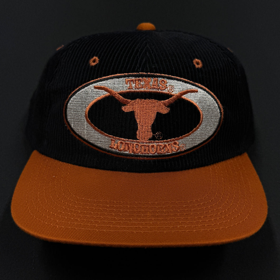 Vintage Texas Longhorns Corduroy Snapback Hat