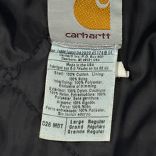 Load image into Gallery viewer, Carhartt Navy Blue Zip Up Jacket L/XL