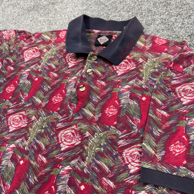 Vintage Tabasco Alligators Patterned Shirt S/M
