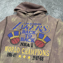 Load image into Gallery viewer, Vintage 1987 Los Angeles Lakers Custom Sweatshirt M