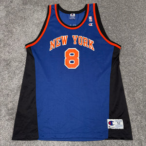 Vintage Latrell Sprewell New York Knicks Champion Jersey 2XL