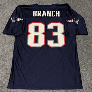 Vintage Deion Branch New England Patriots Jersey M
