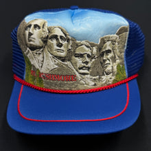 Load image into Gallery viewer, Vintage Mt. Rushmore Mesh Snapback Hat