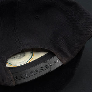 Vintage Green Bay Packers Black Snapback Hat