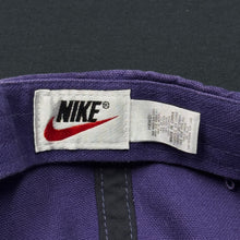 Load image into Gallery viewer, Vintage Nike Swoosh Purple Strapback Hat