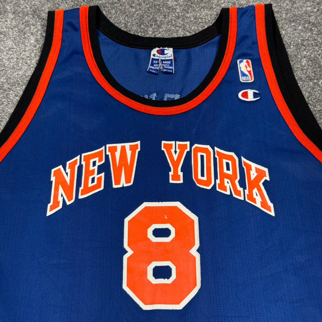 Vintage Latrell Sprewell New York Knicks Champion Jersey 2XL