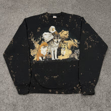 Load image into Gallery viewer, Vintage Wildlife Animals Custom Sweatshirt L/XL