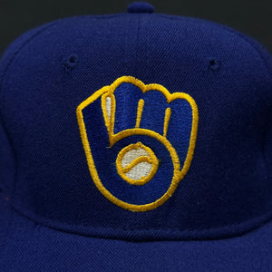 Vintage Milwaukee Brewers SS PL Fitted Hat 7 1/4