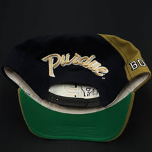 Load image into Gallery viewer, Vintage Purdue Boilermakers SS Backscript Snapback Hat