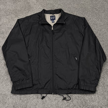 Load image into Gallery viewer, Vintage 2000 GAP Black Windbreaker Jacket XL