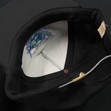 Load image into Gallery viewer, Worcester Ice Cats Black Twill Strapback Hat