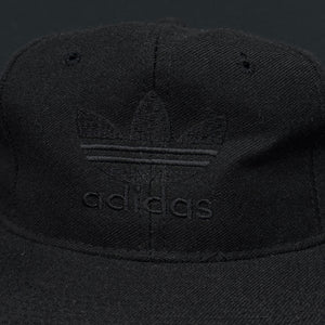 Vintage adidas Trefoil Black Snapback Hat