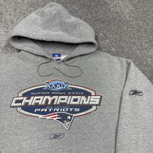 Load image into Gallery viewer, Vintage New England Patriots SB39 Champions Reebok Sweatshirt L