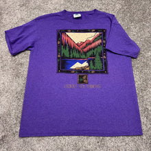 Load image into Gallery viewer, Vintage Lookout Mountain, TN Striped Shirt M